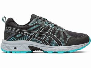 Buty Do Biegania W Terenie Damskie Asics Gel-venture 7 Jasny Szare Czarne | 17239-UCPZ