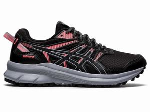 Buty Do Biegania W Terenie Damskie Asics Trailowe Scout 2 Czarne | 20893-ZRUD