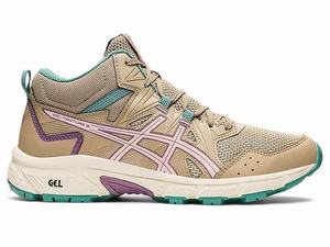 Buty Do Biegania W Terenie Damskie Asics Gel-venture 8 Różowe | 39412-SHOF