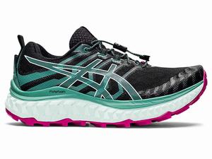 Buty Do Biegania W Terenie Damskie Asics Trabuco Max Czarne | 49018-UAEC