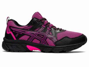 Buty Do Biegania W Terenie Damskie Asics Gel-venture 8 Różowe Różowe | 61294-UJDG