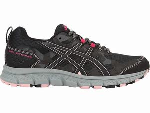 Buty Do Biegania W Terenie Damskie Asics Gel-scram 4 Czarne Ciemny Szare | 84925-RWNP