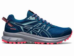 Buty Do Biegania W Terenie Damskie Asics Trailowe Scout 2 Jasny Turkusowe Szare | 87142-CVJO