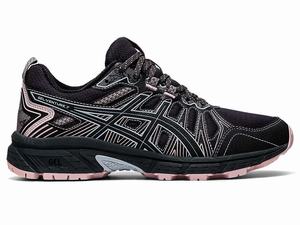 Buty Do Biegania W Terenie Damskie Asics Gel-venture 7 Jasny Szare Czarne | 89203-VRQI