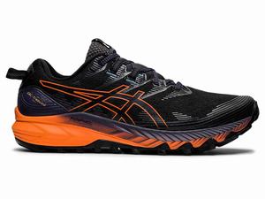 Buty Do Biegania W Terenie Męskie Asics Gel-trabuco 10 Czarne Pomarańczowe | 15089-ZYMG