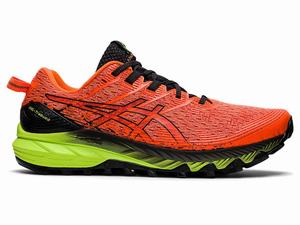 Buty Do Biegania W Terenie Męskie Asics Gel-trabuco 10 Pomarańczowe Czarne | 27130-VNIH