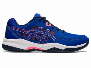 Buty Halowe Damskie Asics Gel-renma Niebieskie Koralowe | 53768-AQJO