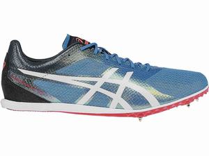 Buty Outdoor Męskie Asics Cosmoracer Md Niebieskie Białe Ciemny | 36975-LEQJ