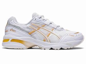 Buty Sportowe Damskie Asics Gel-1090 Białe Białe | 98320-TMWE