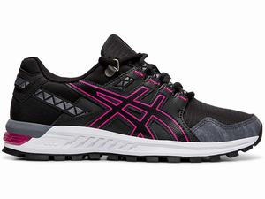 Buty Sportowe Damskie Asics Gel-citrek Czarne Czarne | 18265-JYVH