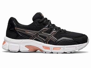 Buty Sportowe Damskie Asics Gel-jog Mc Czarne Różowe Złote | 12365-FRQE