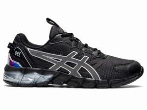 Buty Sportowe Damskie Asics Gel-quantum 90 Czarne Srebrne | 05372-OIGF