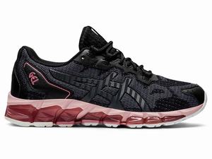 Buty Sportowe Damskie Asics Gel-quantum 360 6 Czarne Szare | 06342-YDIC