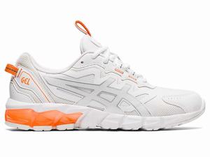 Buty Sportowe Damskie Asics Gel-quantum 90 3 Białe Pomarańczowe Koralowe | 63502-EBDI