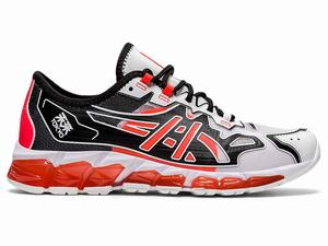 Buty Sportowe Damskie Asics Gel-quantum 360 6 Białe Czerwone | 64751-WHTV