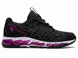 Buty Sportowe Damskie Asics Gel-quantum 360 6 Czarne Fioletowe | 82153-HLOY