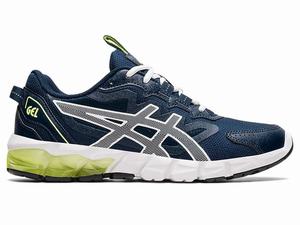 Buty Sportowe Damskie Asics Gel-quantum 90 3 Niebieskie Białe | 92386-ERYN