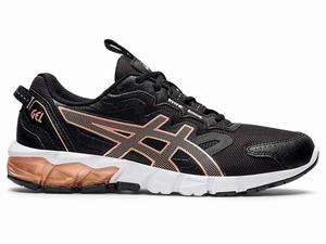 Buty Sportowe Damskie Asics Gel-quantum 90 3 Czarne Różowe Złote | 92415-VYQB