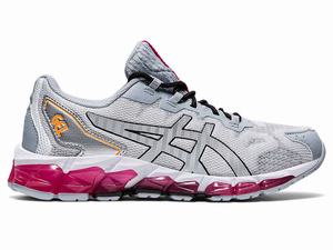 Buty Sportowe Damskie Asics Gel-quantum 360 6 Szare Srebrne | 92467-QOGN