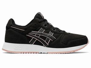 Buty Sportowe Damskie Asics Lyte Klasyczne Czarne Koralowe | 39205-ZHRT