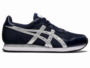 Buty Sportowe Damskie Asics Tiger Runner Srebrne | 46138-EUAC