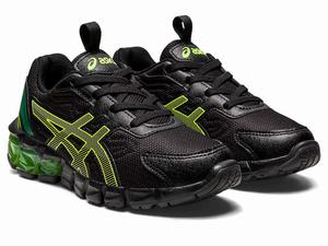 Buty Sportowe Dziecięce Asics Gel-quantum 90 3 Pre-school Czarne Żółte | 72410-QWAK