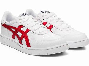 Buty Sportowe Dziecięce Asics Japan S Grade School Białe Czerwone | 30187-BIOH