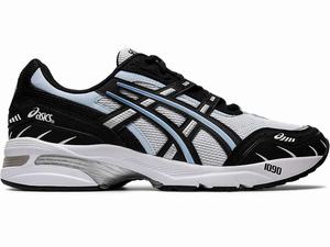 Buty Sportowe Męskie Asics Gel-1090 Białe Czarne | 14972-OWRG