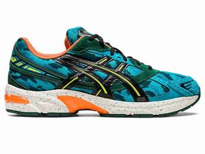 Buty Sportowe Męskie Asics Gel-1130 Niebieskie Czarne | 75302-PFKO