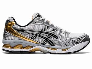 Buty Sportowe Męskie Asics Gel-kayano 14 Białe Złote | 70942-WQZF