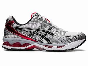 Buty Sportowe Męskie Asics Gel-kayano 14 Białe Czerwone | 78346-EZTO