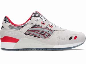 Buty Sportowe Męskie Asics Gel-lyte Iii Szare Srebrne | 05617-VOSF