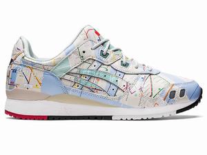 Buty Sportowe Męskie Asics Gel-lyte Iii Og Srebrne | 27519-KMZR