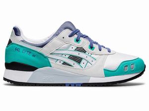 Buty Sportowe Męskie Asics Gel-lyte Iii Białe Niebieskie | 42086-YMDR