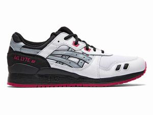 Buty Sportowe Męskie Asics Gel-lyte Iii Białe Szare | 68951-DRNO