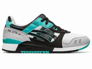 Buty Sportowe Męskie Asics Gel-lyte Iii Og Białe Czarne | 80763-ZHMG