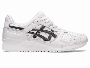 Buty Sportowe Męskie Asics Gel-lyte Iii Og Białe Czarne | 85149-LHZQ