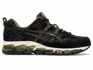 Buty Sportowe Męskie Asics Gel-nandi 360 Czarne Zielone | 85294-NPKL