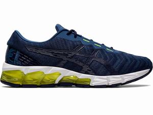 Buty Sportowe Męskie Asics Gel-quantum 180 5 Granatowe Białe | 92417-YULM