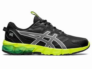 Buty Sportowe Męskie Asics Gel-quantum 90 Czarne Niebieskie | 05348-LSED