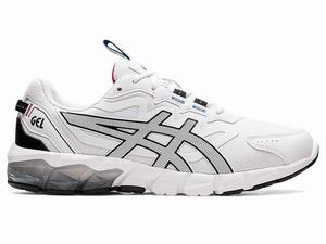 Buty Sportowe Męskie Asics Gel-quantum 90 Białe Czarne | 14789-DJYR