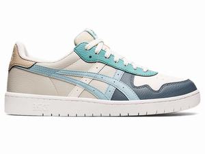 Buty Sportowe Męskie Asics Japan S Kremowe Niebieskie | 72681-DQIY