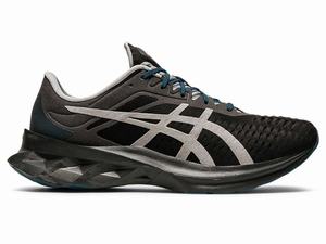 Buty Sportowe Męskie Asics Novablast Sps Czarne | 12087-PVAO