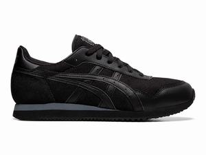 Buty Sportowe Męskie Asics Tiger Runner Czarne Czarne | 04352-CJKU