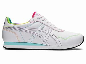 Buty Sportowe Męskie Asics Tiger Runner Białe Białe | 24809-NDQI