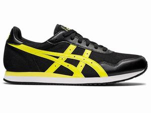 Buty Sportowe Męskie Asics Tiger Runner Czarne | 87651-HZDU