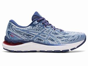 Buty do Biegania Damskie Asics Gel-cumulus 23 Białe Białe | 17942-XLAO