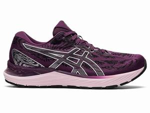 Buty do Biegania Damskie Asics Gel-cumulus 23 Jasny Fioletowe Srebrne | 29346-HQCE