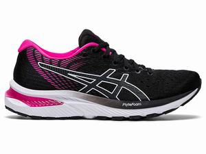 Buty do Biegania Damskie Asics Gel-cumulus 22 Czarne Różowe | 31427-LIUN