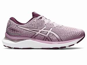 Buty do Biegania Damskie Asics Gel-cumulus 24 Różowe Jasny Fioletowe | 60172-QGLU